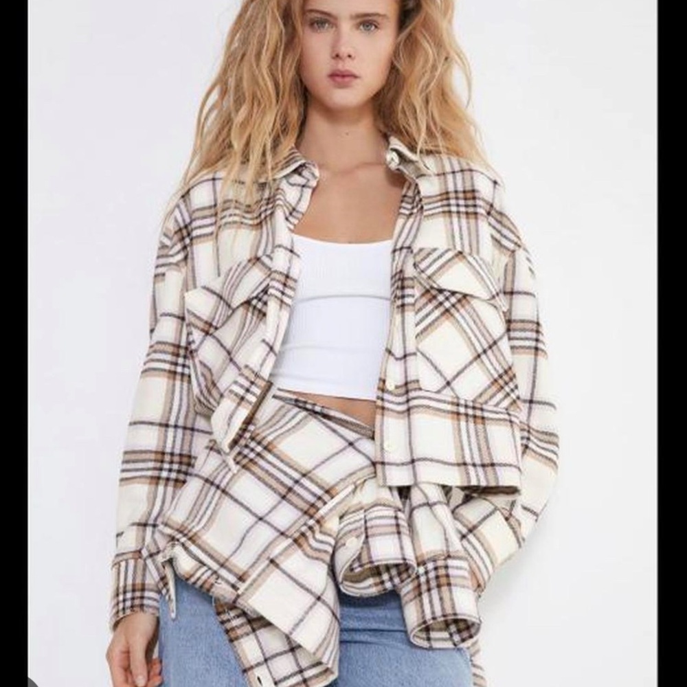 ZARA flannel. Size L